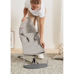 Детский шезлонг-качели BabyBjorn Bliss (Sand Grey) Thumb