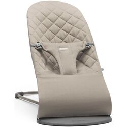 Sezlong-leagan pentru copii cu jucarii BabyBjorn Bundle (Sand Grey) Thumb