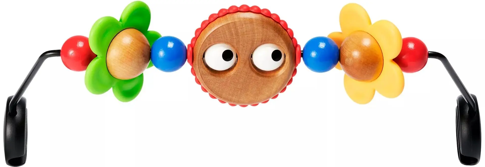 Sezlong-leagan pentru copii cu jucarii BabyBjorn Bundle (Sand Grey)