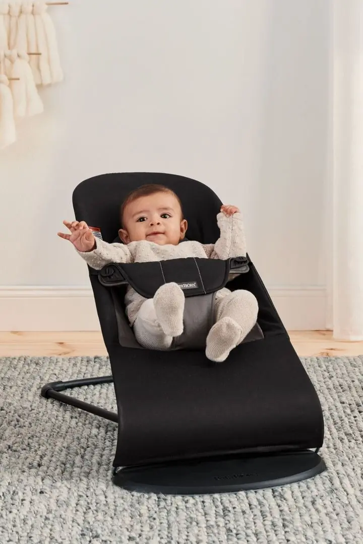 Balansoar BabyBjorn Balance Soft (Black/Dark Grey)