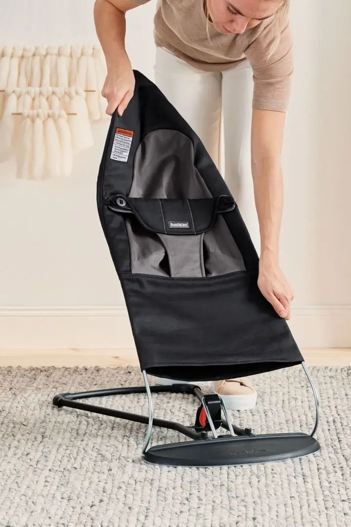 Balansoar BabyBjorn Balance Soft (Black/Dark Grey)