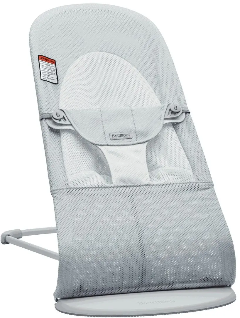 Balansoar BabyBjorn Balance Soft (Silver/White)