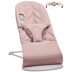 Balansoar cu jucarie BabyBjorn Bliss + Googly Eyes (Dusty Pink)