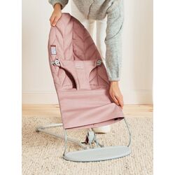 Balansoar cu jucarie BabyBjorn Bliss + Googly Eyes (Dusty Pink) Thumb