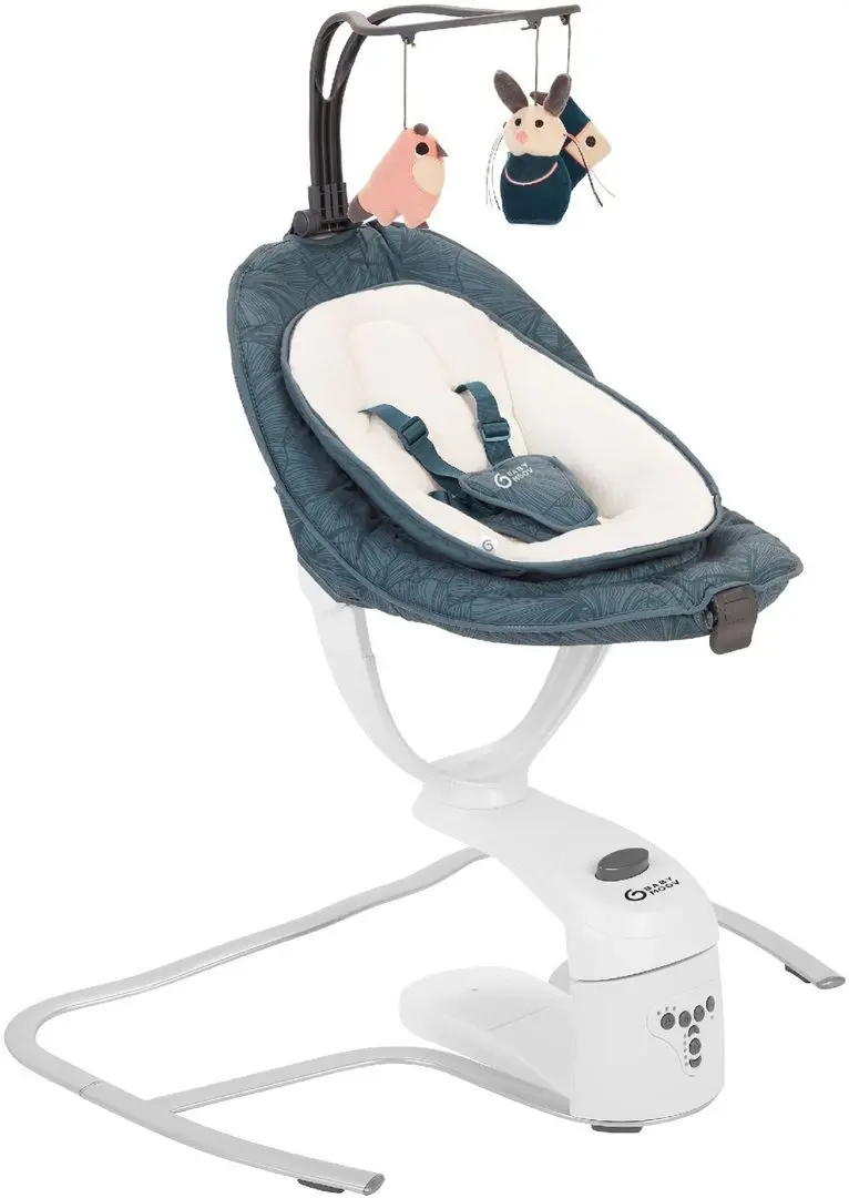 Sezlong-leagan pentru copii Babymoov Swoon Motion (Blue)