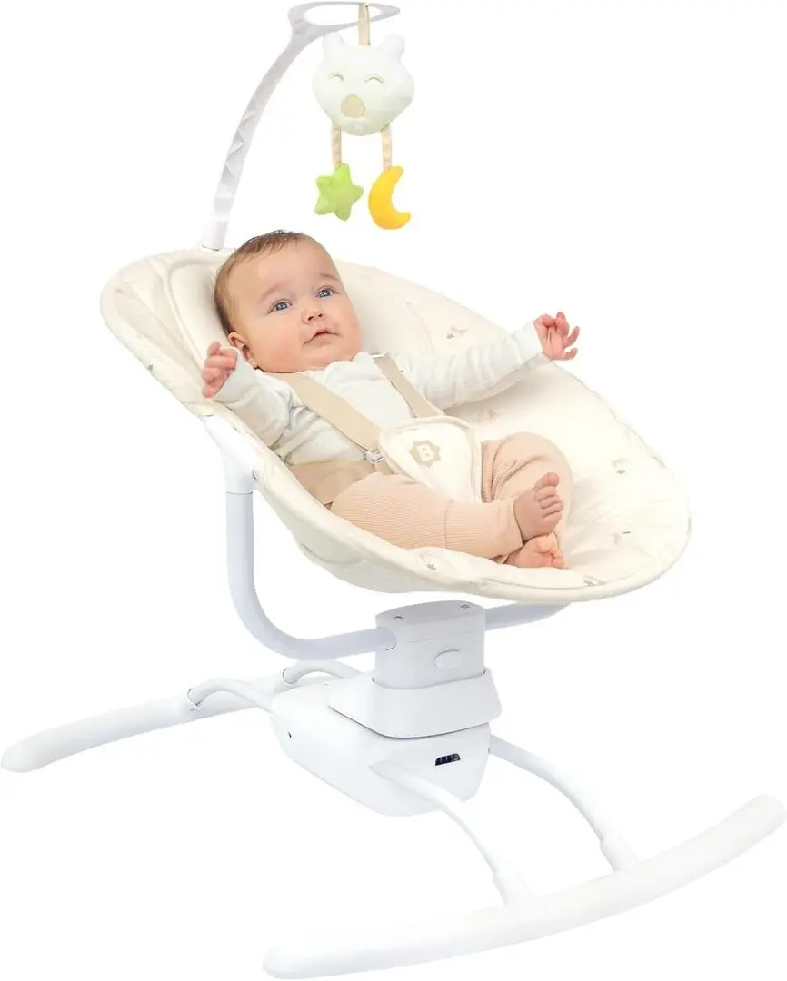 Sezlong pentru copii Badabulle Buddy (Cream)