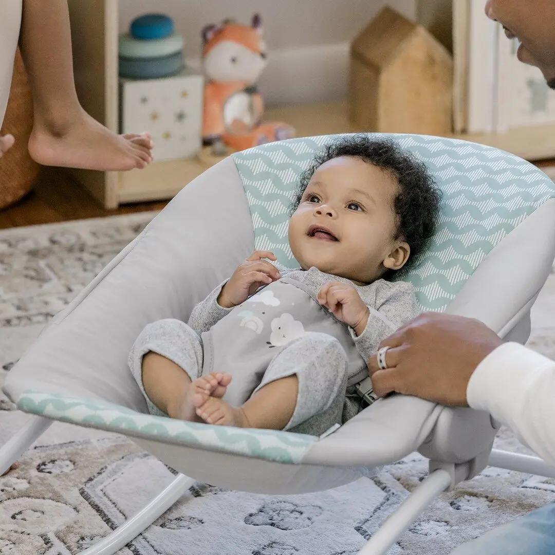 Scaun balansoar Bright Starts Ingenuity Rockity Rock Goji