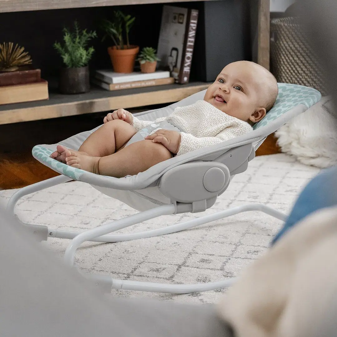 Scaun balansoar Bright Starts Ingenuity Rockity Rock Goji