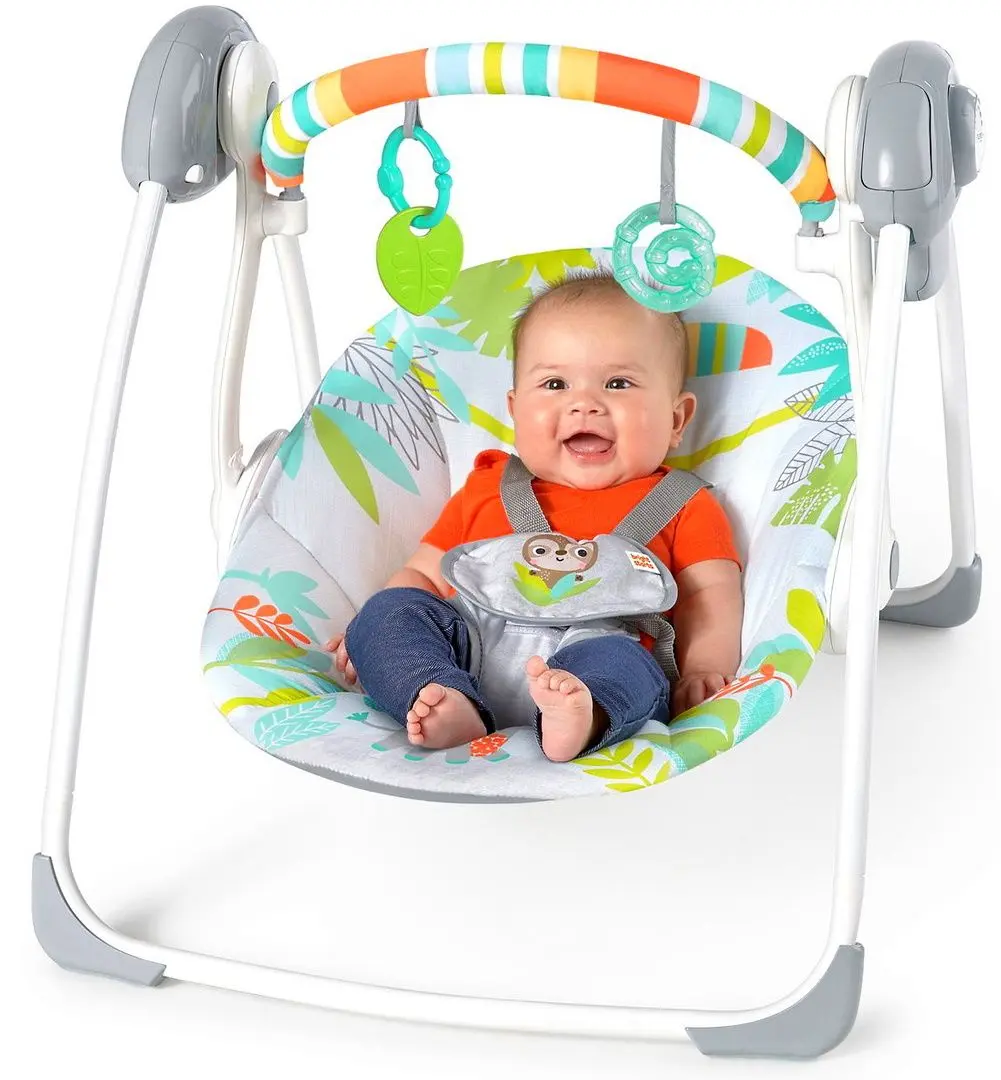 Sezlong pentru copii Bright Starts Rainforest Vibe