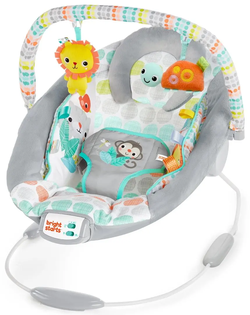 Детский шезлонг Bright Starts Whimsical Wild 11805 (Grey)