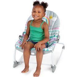 Sezlong-leagan pentru copii 2in1 Bright Starts Rosy Rainbow Thumb