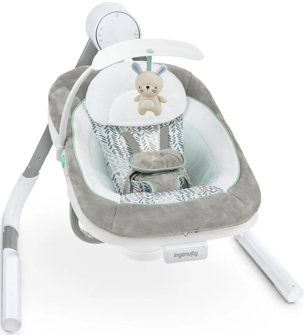 Sezlong-leagan pentru copii Bright Starts Ingenuity AnyWay Sway (Spruce)