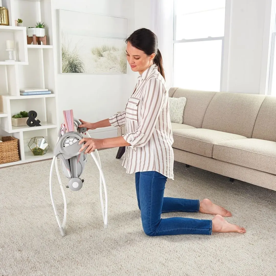 Sezlong-leagan Bright Starts Ingenuity Comfort 2 Go (Flora the Unicorn)