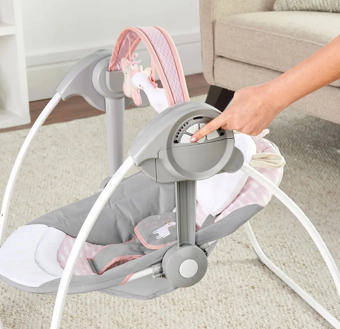 Sezlong-leagan Bright Starts Ingenuity Comfort 2 Go (Flora the Unicorn)