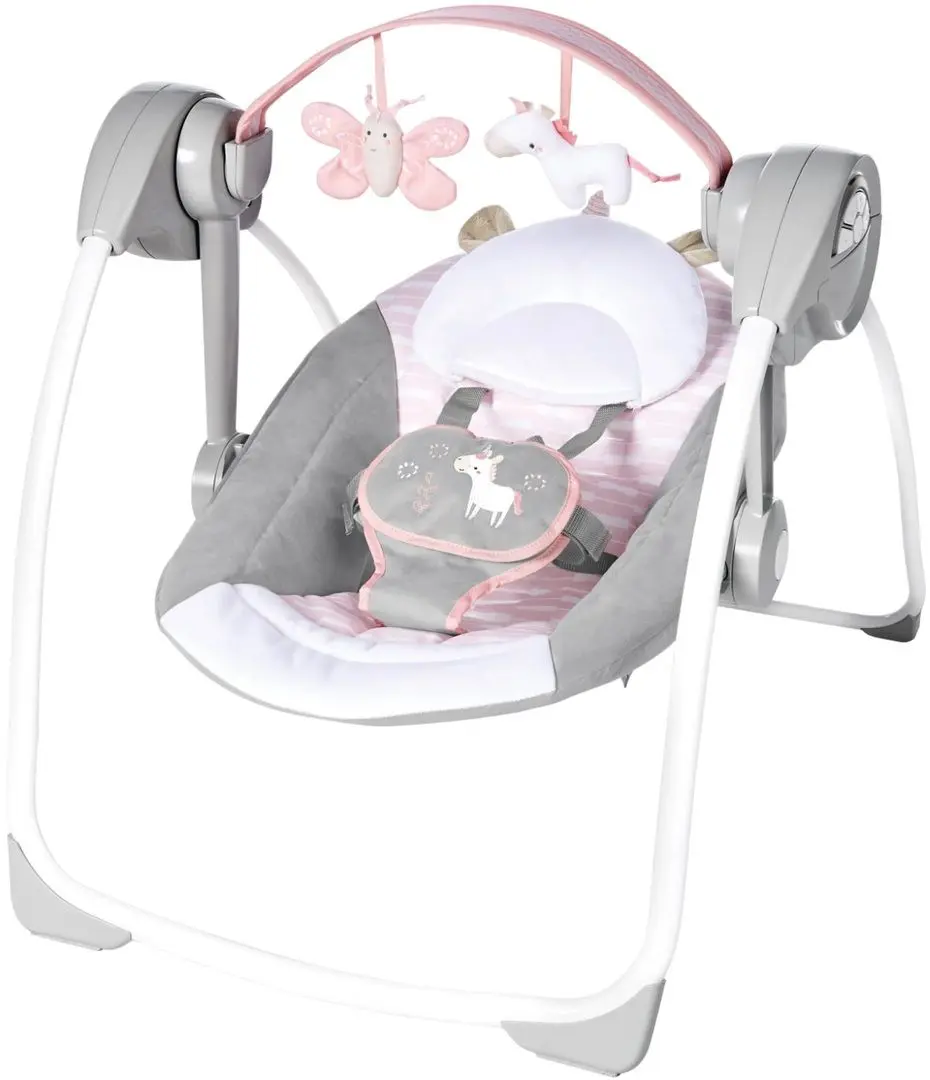 Sezlong-leagan Bright Starts Ingenuity Comfort 2 Go (Flora the Unicorn)
