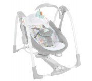 Sezlong-leagan Bright Starts Ingenuity ConvertMe Swing 2 Seat Wimberly (Gray)