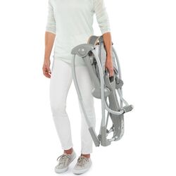 Детский шезлонг-качели Bright Starts Ingenuity Swing'n Go Bella Teddy (Grey) Thumb