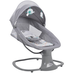 Sezlong pentru copii Cangaroo Axel (Grey) Thumb