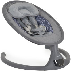 Sezlong pentru copii Cangaroo iSwing (Graphite) Thumb