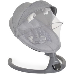 Sezlong pentru copii Cangaroo iSwing (Graphite)