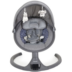 Sezlong pentru copii Cangaroo iSwing (Graphite) Thumb