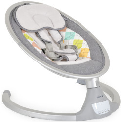 Sezlong pentru copii Cangaroo iSwing (Light Grey) Thumb