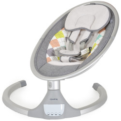 Sezlong pentru copii Cangaroo iSwing (Light Grey) Thumb