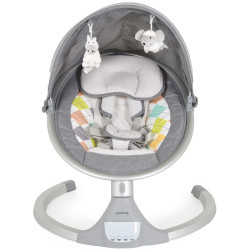 Sezlong pentru copii Cangaroo iSwing (Light Grey) Thumb