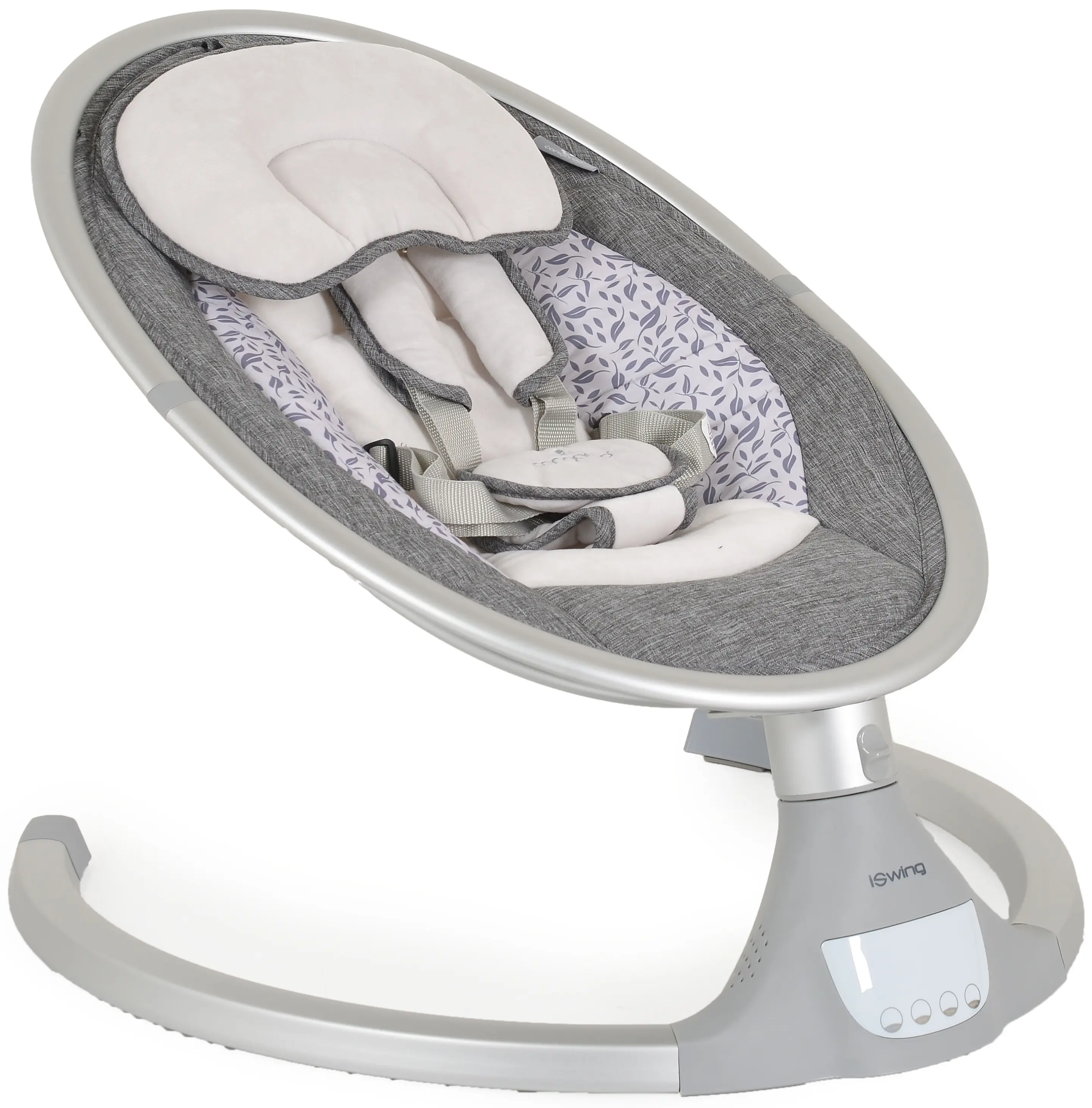 Sezlong pentru copii Cangaroo iSwing (Silver)