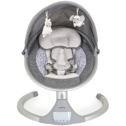 Sezlong pentru copii Cangaroo iSwing (Silver) Thumb