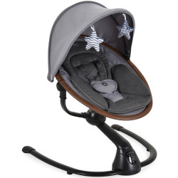 Sezlong-leagan pentru copii Cangaroo Cloud Premium (Dark Grey) Thumb