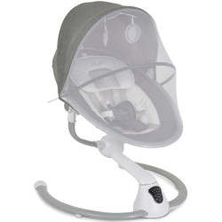 Sezlong-leagan pentru copii Cangaroo Cloud Touch (Grey) Thumb