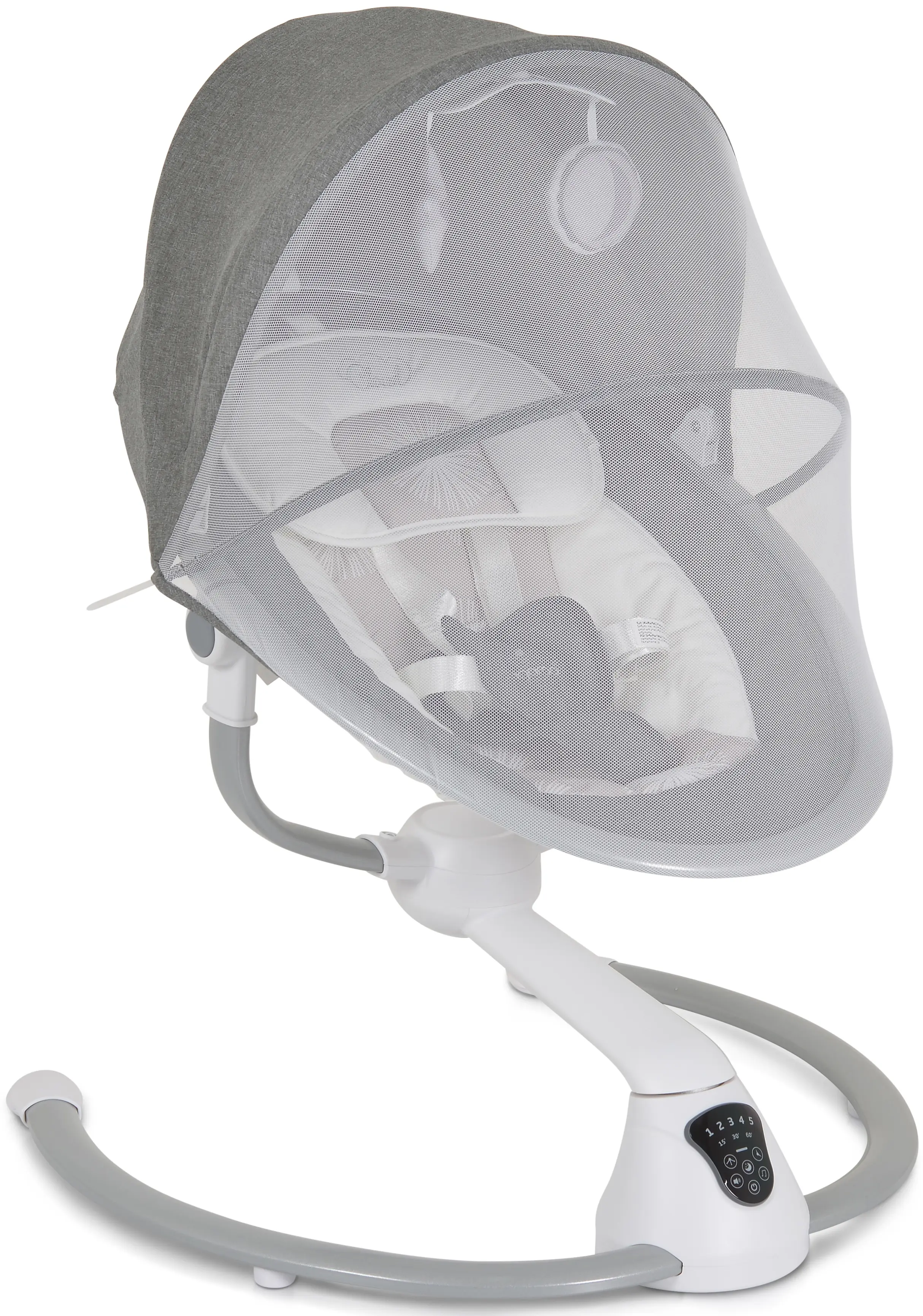 Sezlong-leagan pentru copii Cangaroo Cloud Touch (Grey)