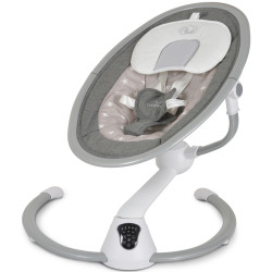 Sezlong-leagan pentru copii Cangaroo Cloud Touch Stars (Grey) Thumb