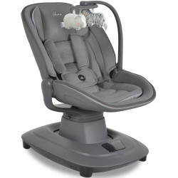 Детский шезлонг-качели Cangaroo Hera (Dark Grey) Thumb