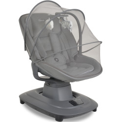 Детский шезлонг-качели Cangaroo Hera (Dark Grey) Thumb