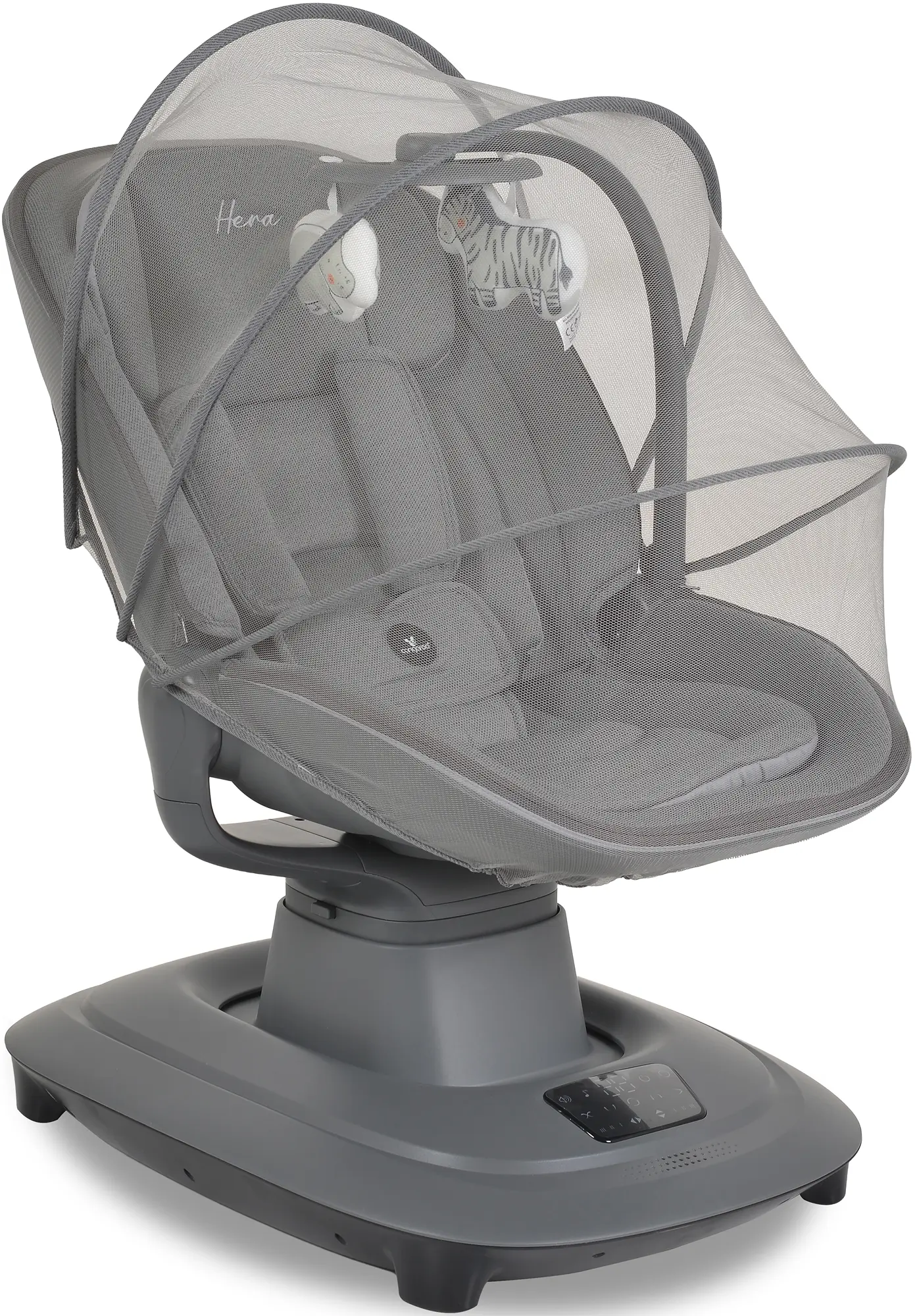 Детский шезлонг-качели Cangaroo Hera (Dark Grey) - 3