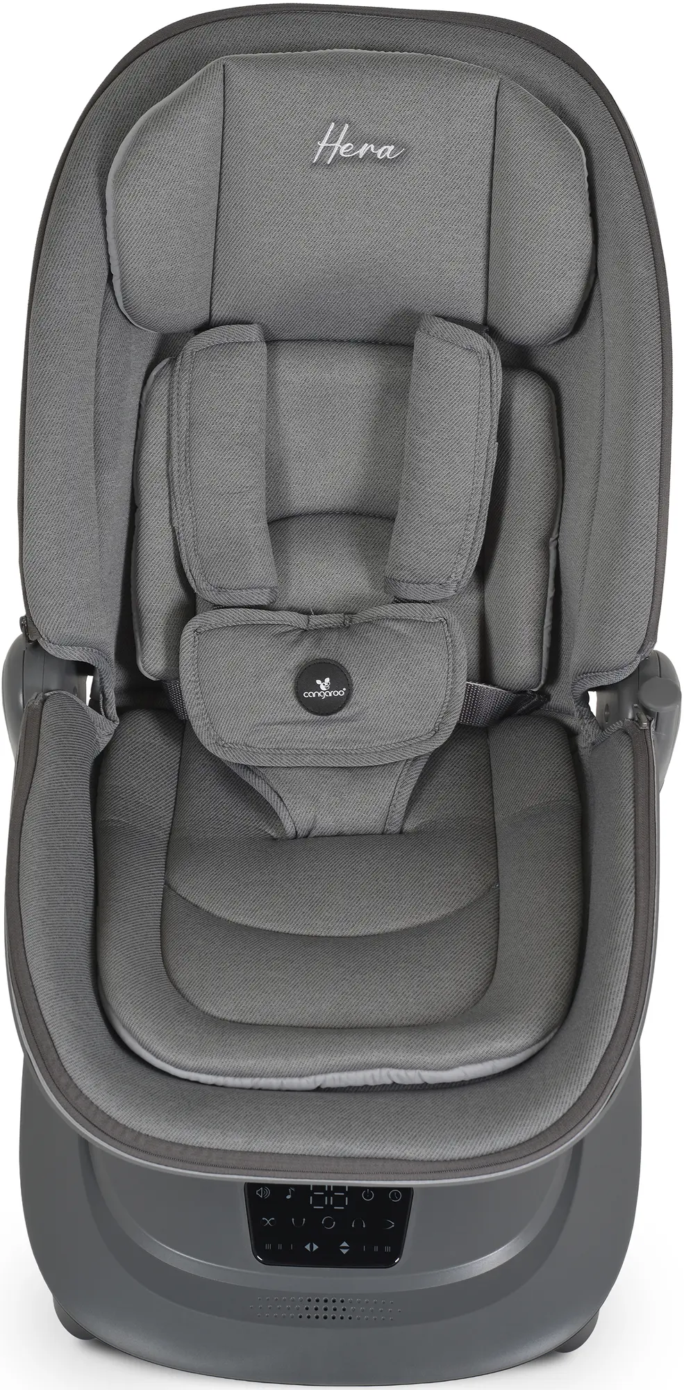 Детский шезлонг-качели Cangaroo Hera (Dark Grey) - 6