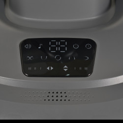 Детский шезлонг-качели Cangaroo Hera (Dark Grey) Thumb