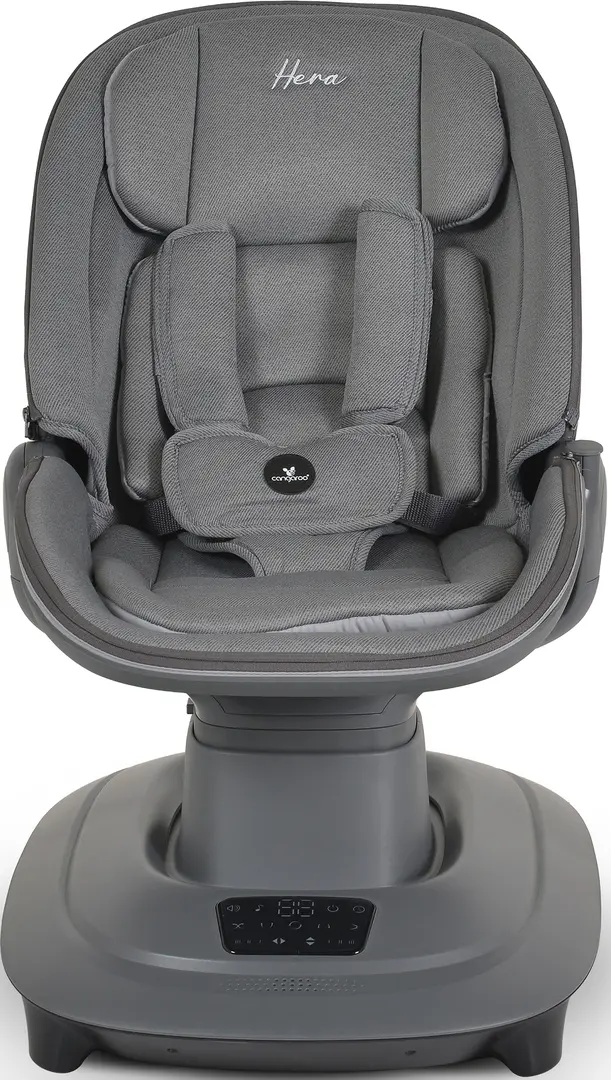 Детский шезлонг-качели Cangaroo Hera (Dark Grey)