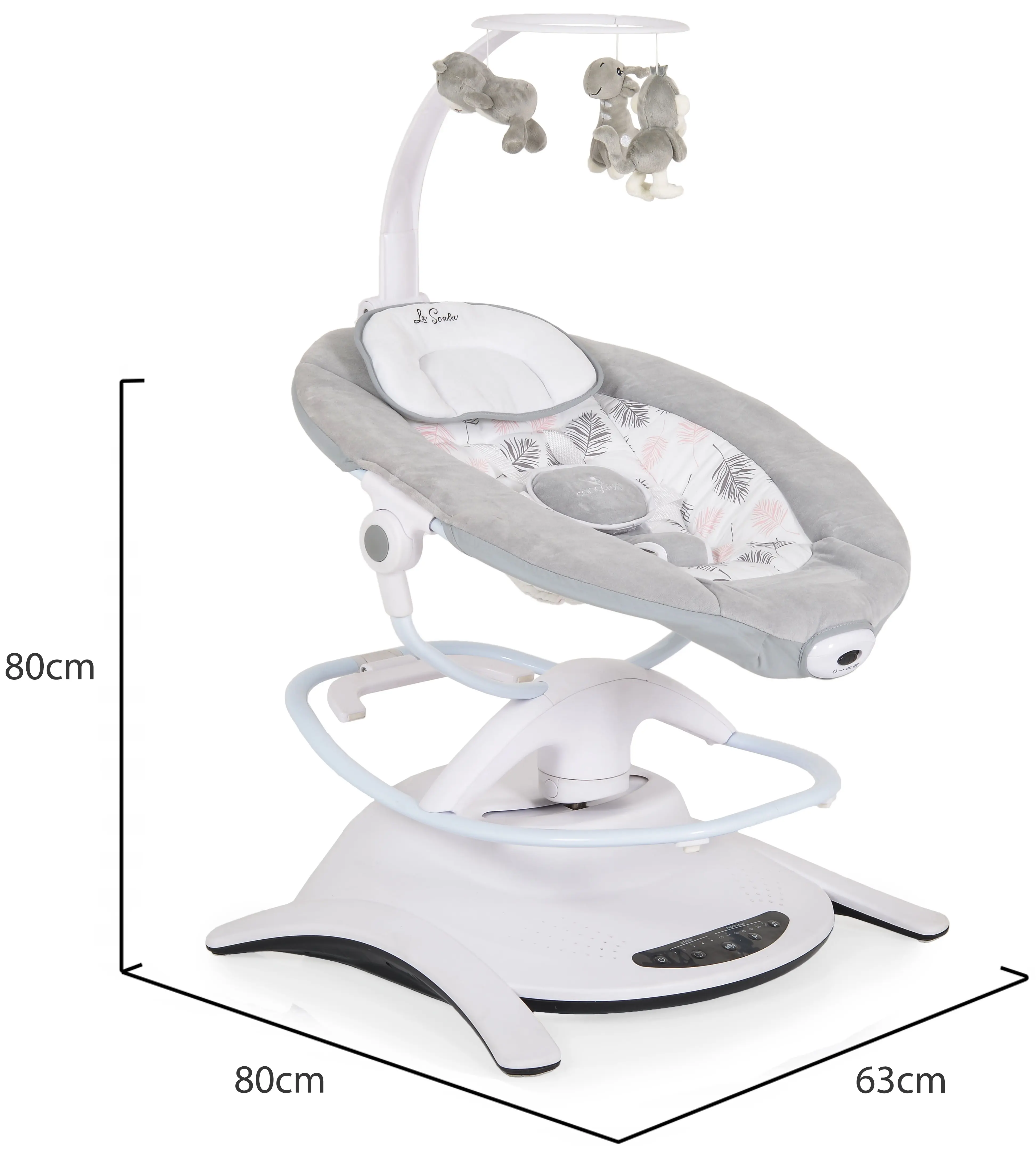 Sezlong-leagan pentru copii Cangaroo La Scala (Pink)