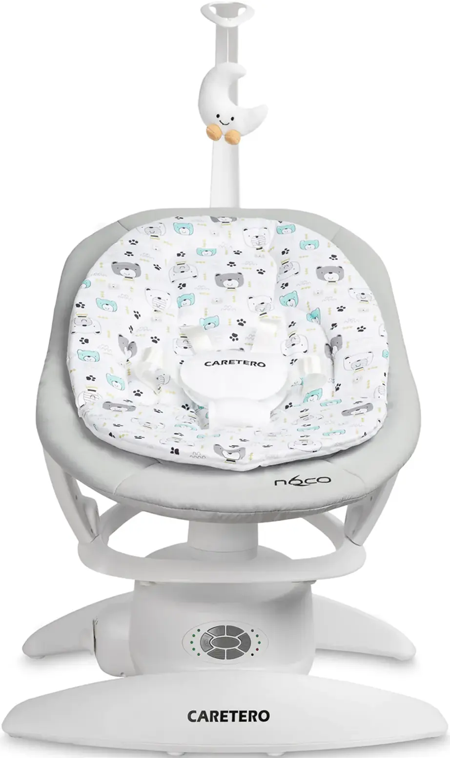 Sezlong-leagan pentru copii Caretero Noco (Grey) - 2