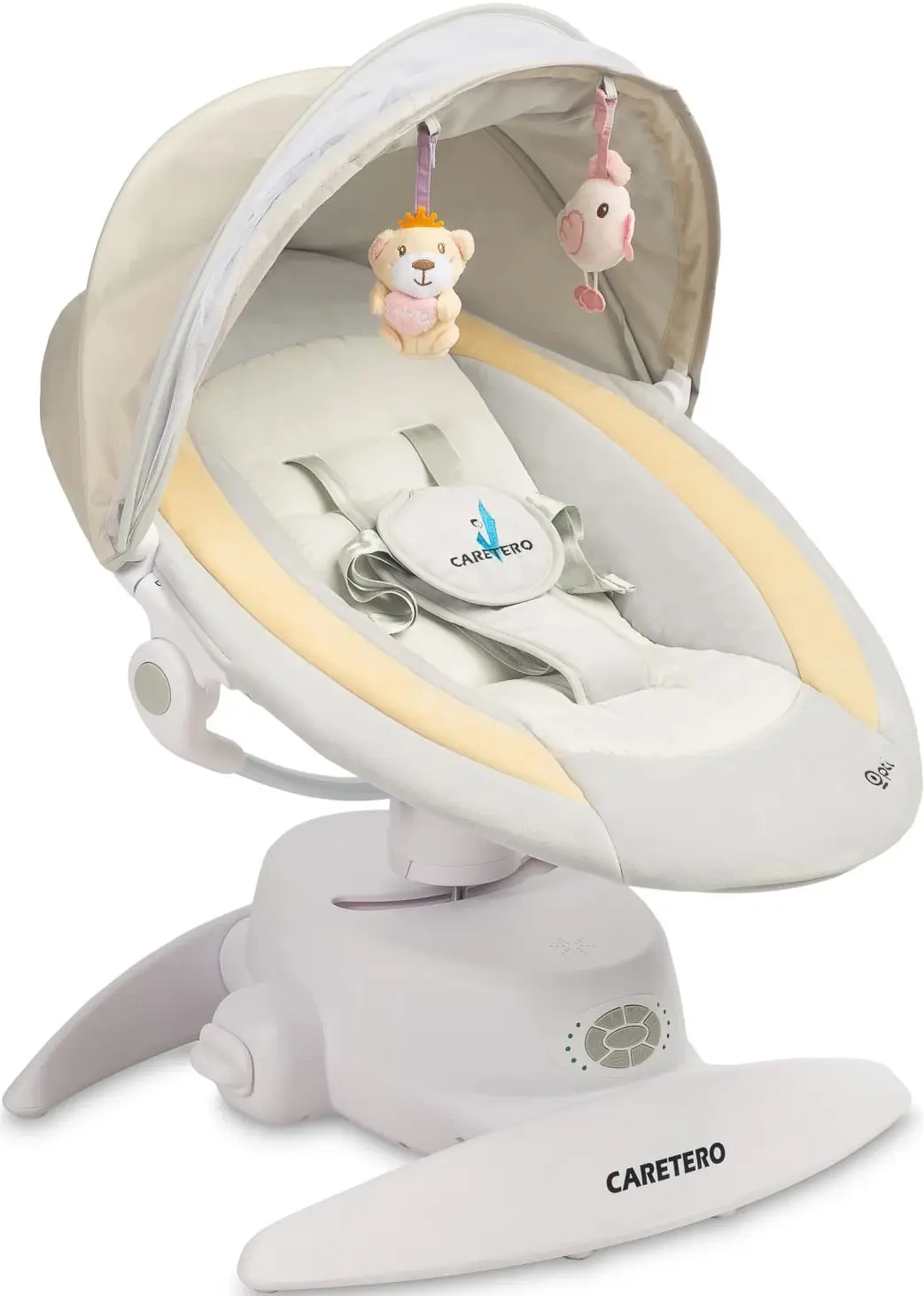 Sezlong-leagan pentru copii Caretero Opti (Beige) - 2