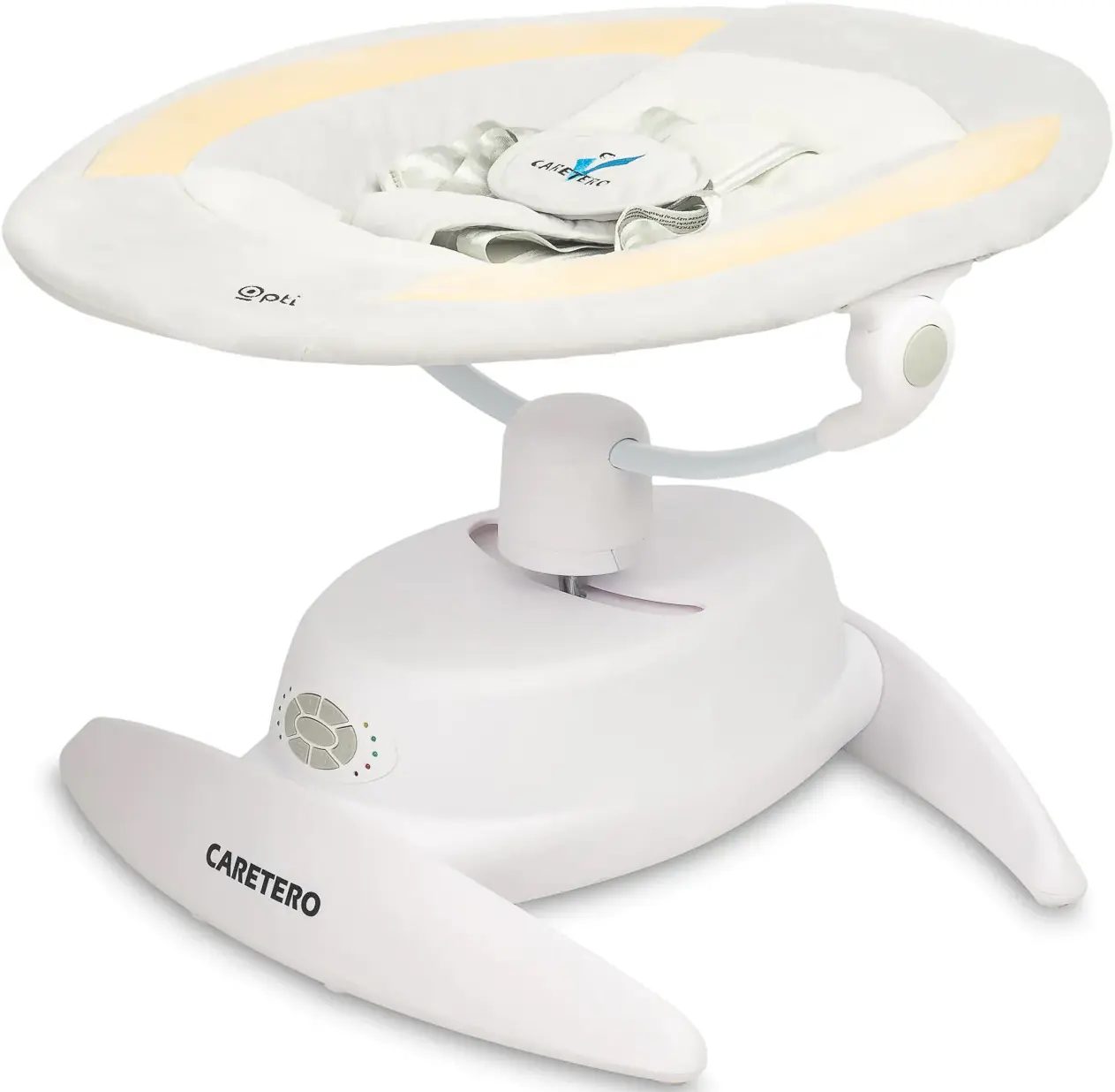 Sezlong-leagan pentru copii Caretero Opti (Beige) - 5
