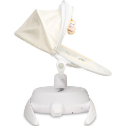 Sezlong-leagan pentru copii Caretero Opti (Beige) Thumb