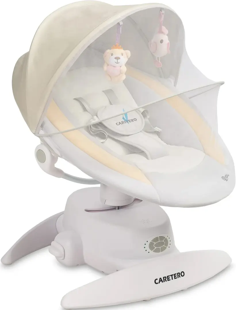Sezlong-leagan pentru copii Caretero Opti (Beige)