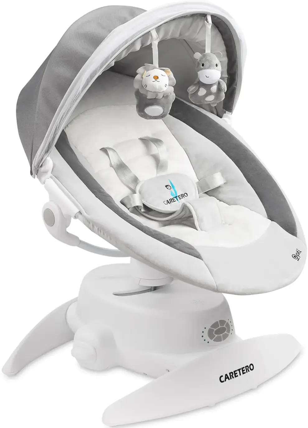 Sezlong-leagan pentru copii Caretero Opti (Grey) - 2