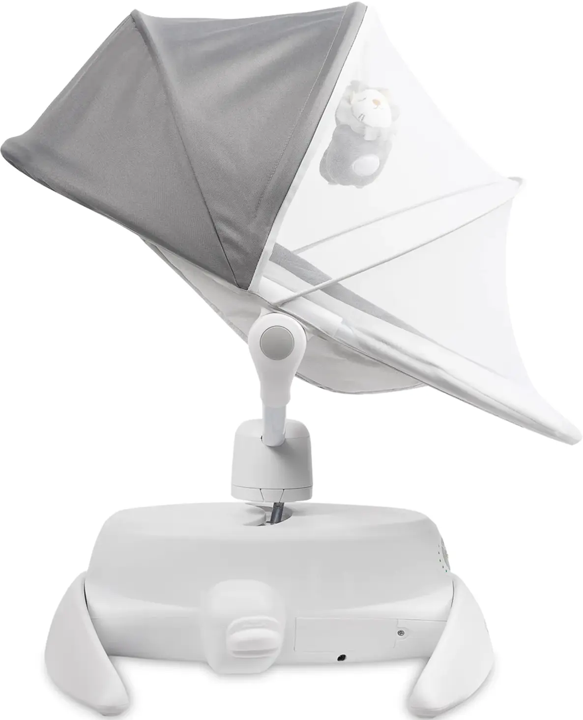 Sezlong-leagan pentru copii Caretero Opti (Grey) - 5