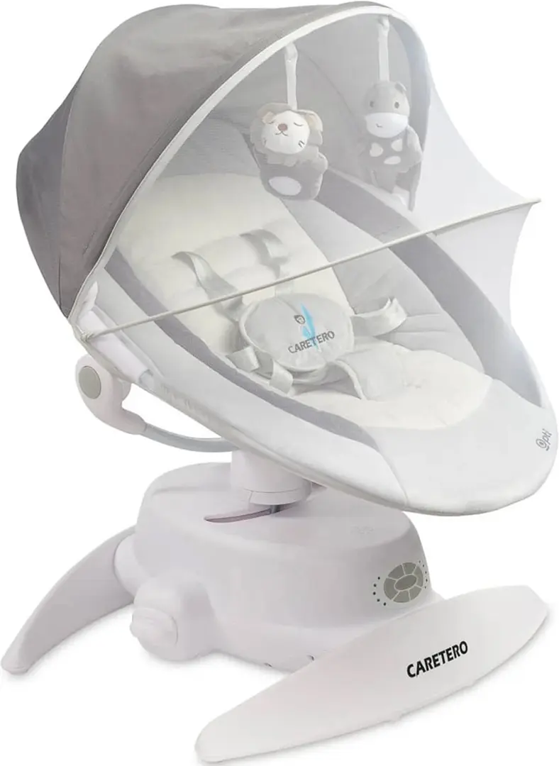 Sezlong-leagan pentru copii Caretero Opti (Grey)