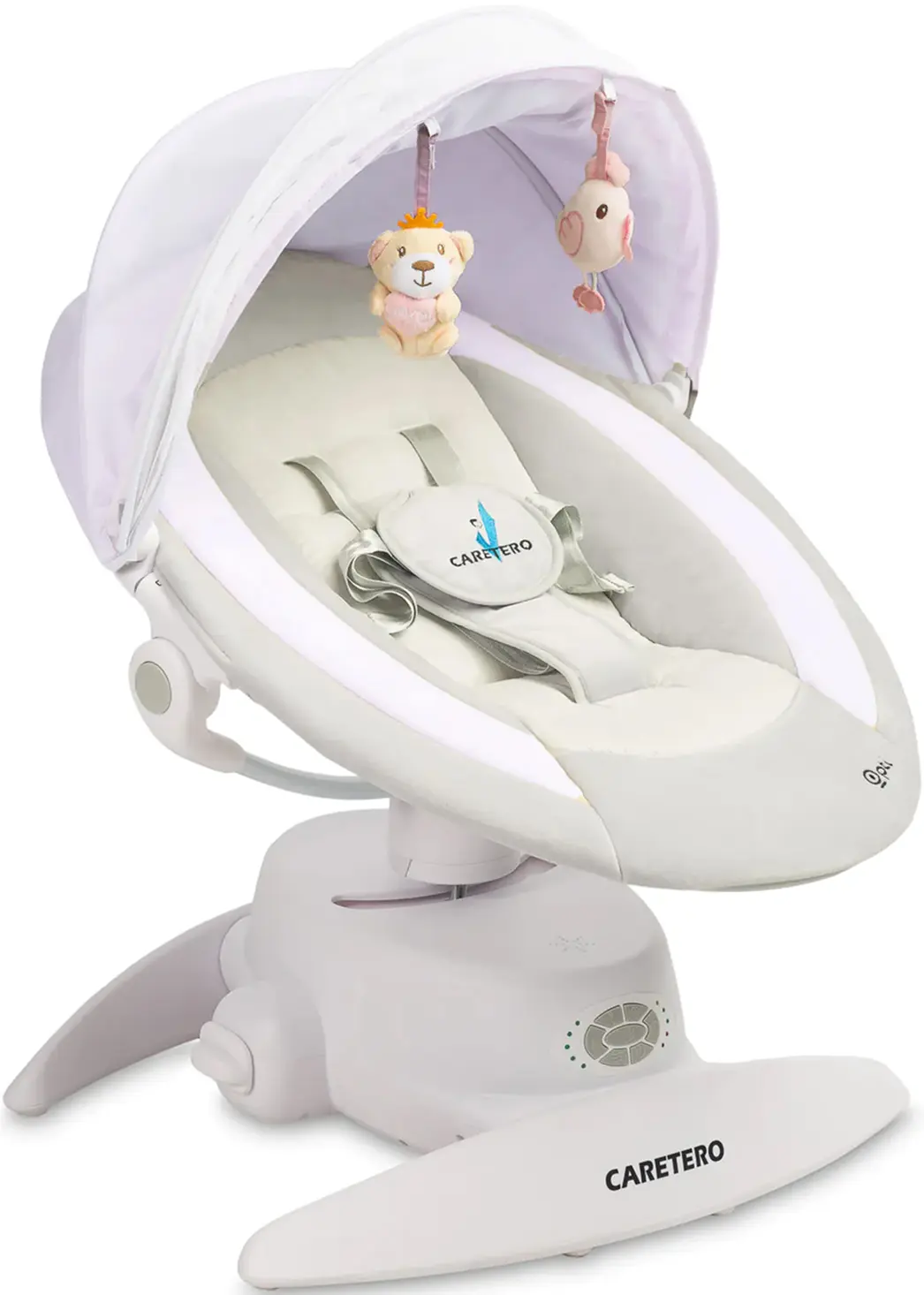 Sezlong-leagan pentru copii Caretero Opti (Pink) - 2